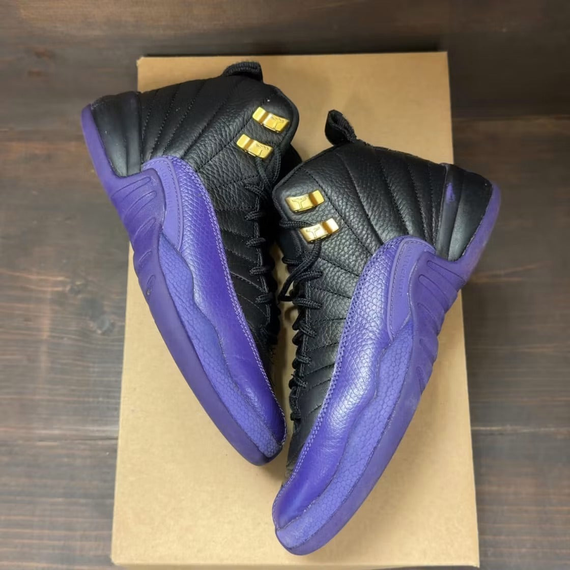 Used - Air Jordan 12 Retro Field Purple (GS) - US 4.5Y - detail 2