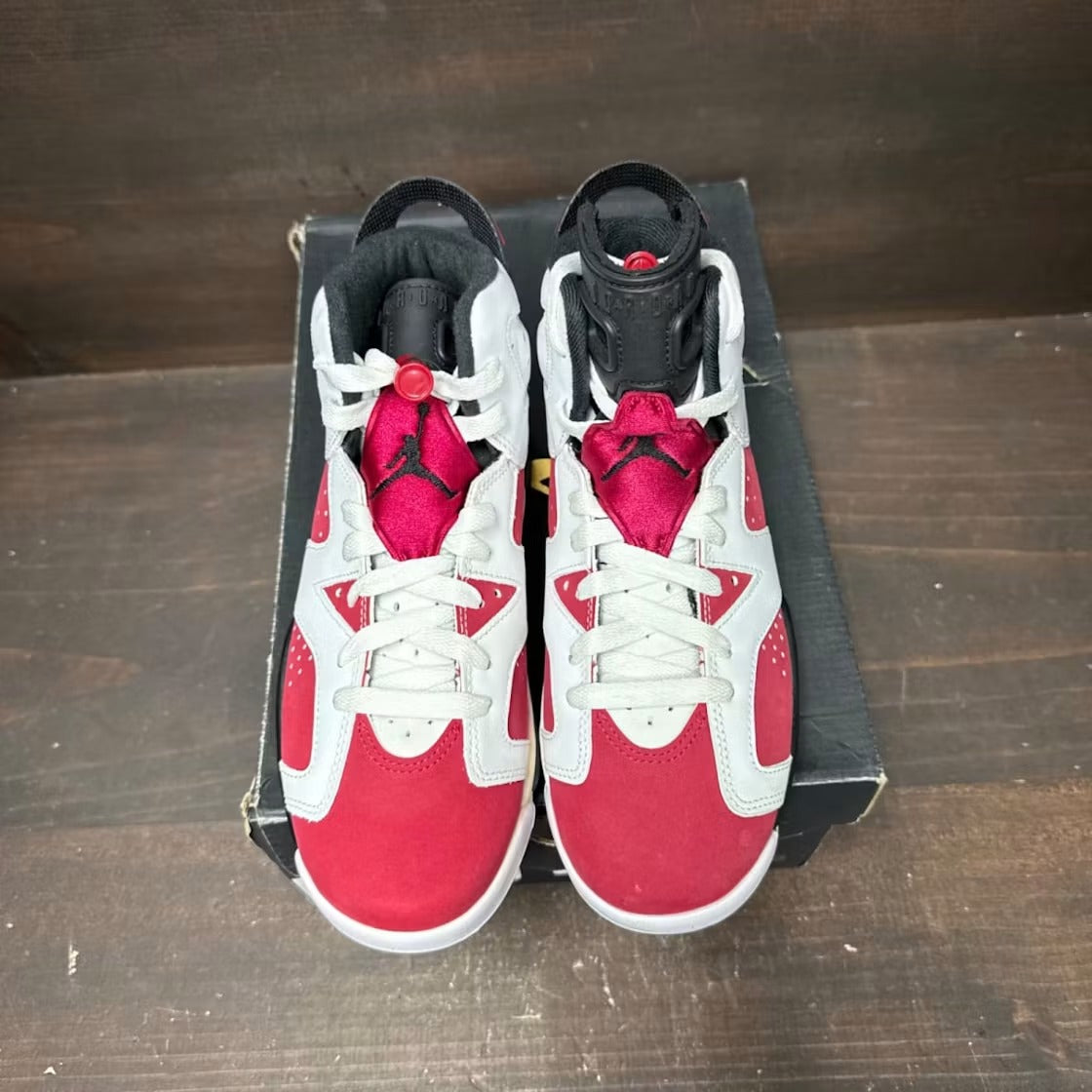 Used - Air Jordan 6 Retro Carmine (2021) (GS) - US 5Y - detail 1
