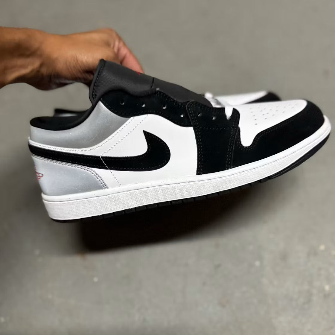 Air Jordan 1 Low SE White Fire Red Black Matte Silver - US M 11.5 - New - Other - detail 3