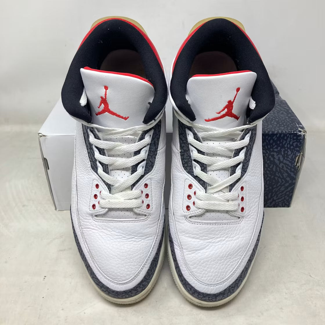 Used - Air Jordan 3 Retro SE Fire Red Denim (2020) - US M 12 - detail 3