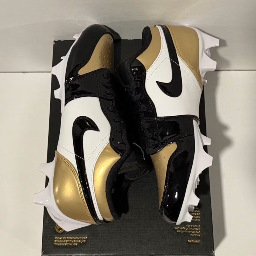 Air Jordan 1 Low TD Cleat Patent Gold Toe - US M 8.5 - New - Other - detail 3