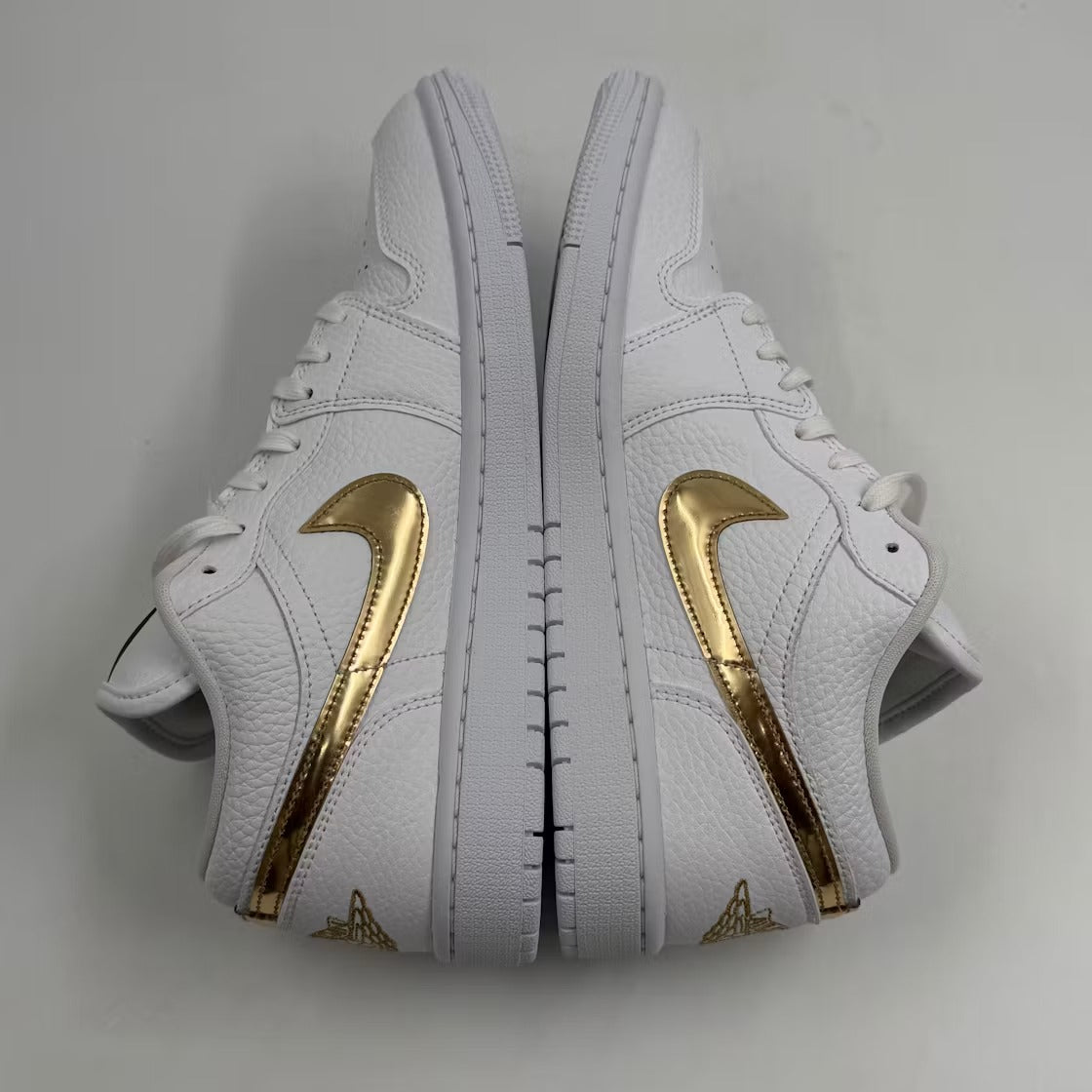 Air Jordan 1 Low White Metallic Gold (Women's) - US W 8.5 - New - Other - detail 3