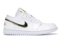 Air Jordan 1 Low White Metallic Gold (Women's) - US W 8.5 - New - Other - catalog main image