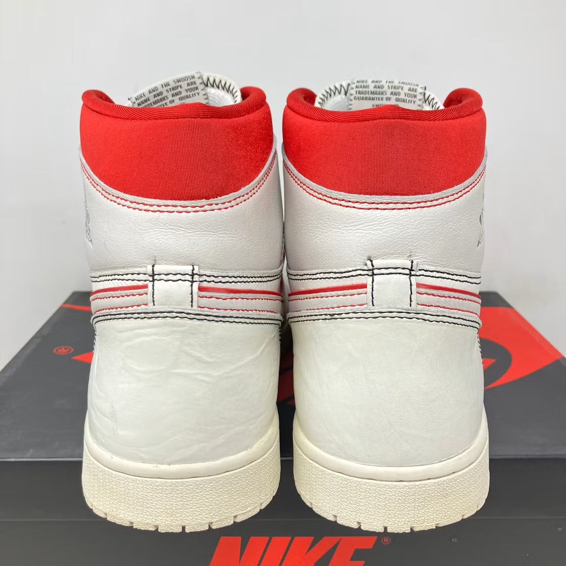 Used - Air Jordan 1 Retro High Phantom Gym Red - US M 11 - detail 3