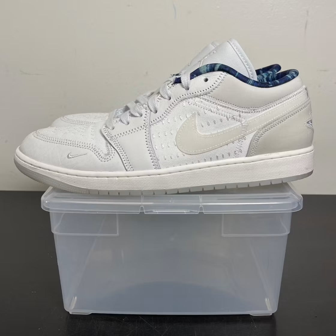 Used - Air Jordan 1 Low SE Summit White Sail - US M 12 - detail 3