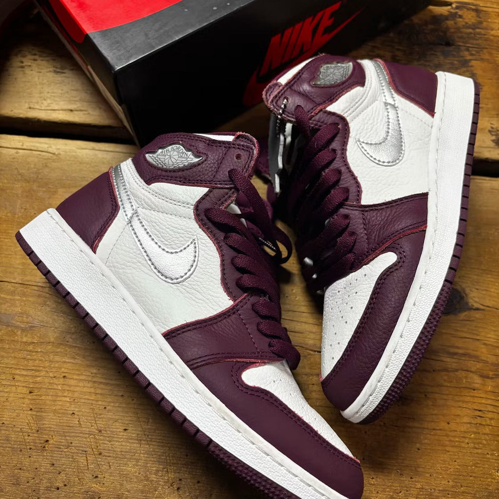 Used - Air Jordan 1 Retro High OG Bordeaux (GS) - US 6Y - detail 1