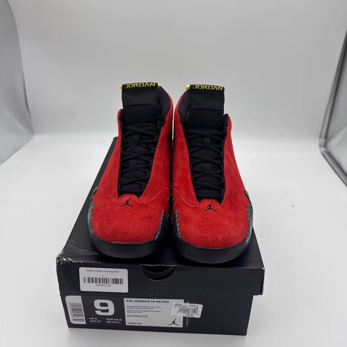Used - Air Jordan 14 Retro Challenge Red - US M 9 - detail 1