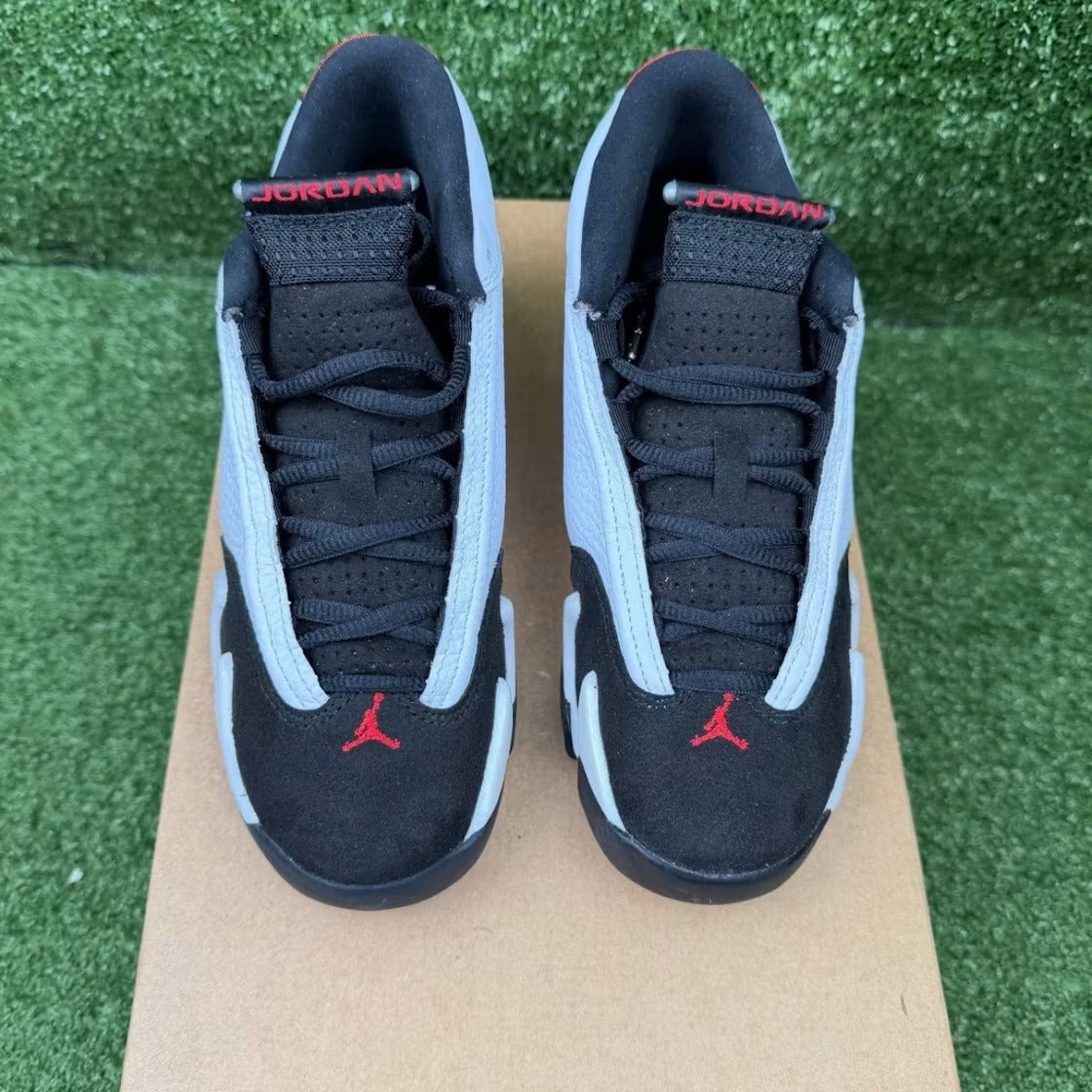 Used - Air Jordan 14 Retro Black Toe (2024) (GS) - US 4Y - detail 2