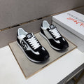 Dolce & Gabbana Black and White Panel Sneakers — hero