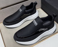 Hugo Boss Black Slip-On Shoes — hero