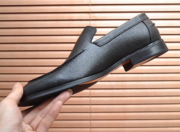 Hermès Stitched Apron Loafers — front