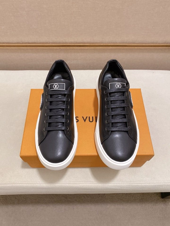 Louis Vuitton Emblem Low-Top Sneakers — front
