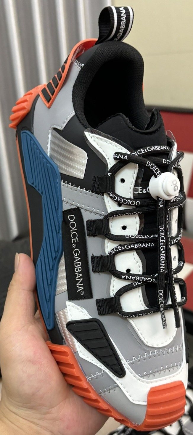 Dolce & Gabbana Colorblock Layered Sneakers — hero
