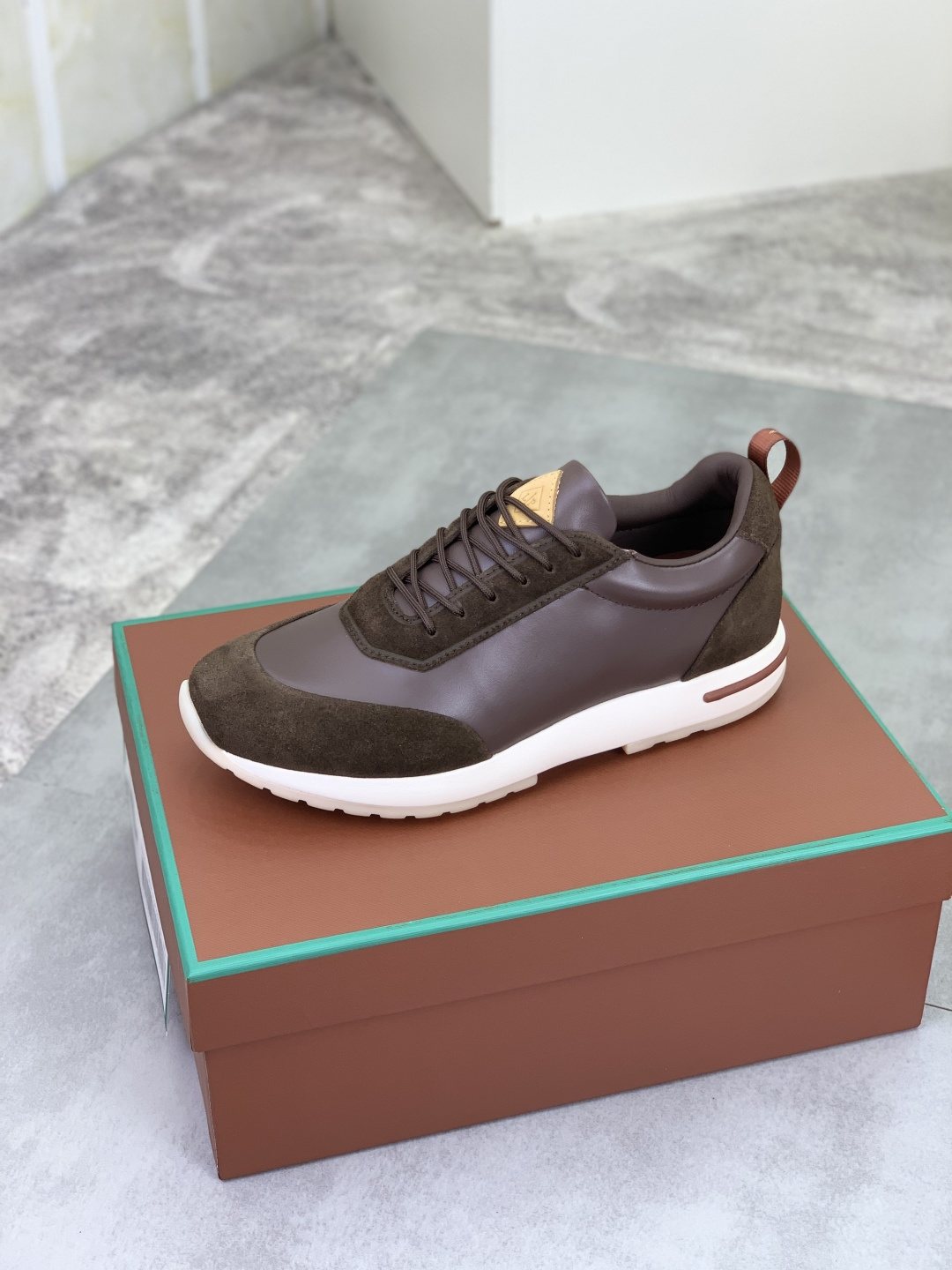 Loro Piana Week End Walk Men's Sneakers — side