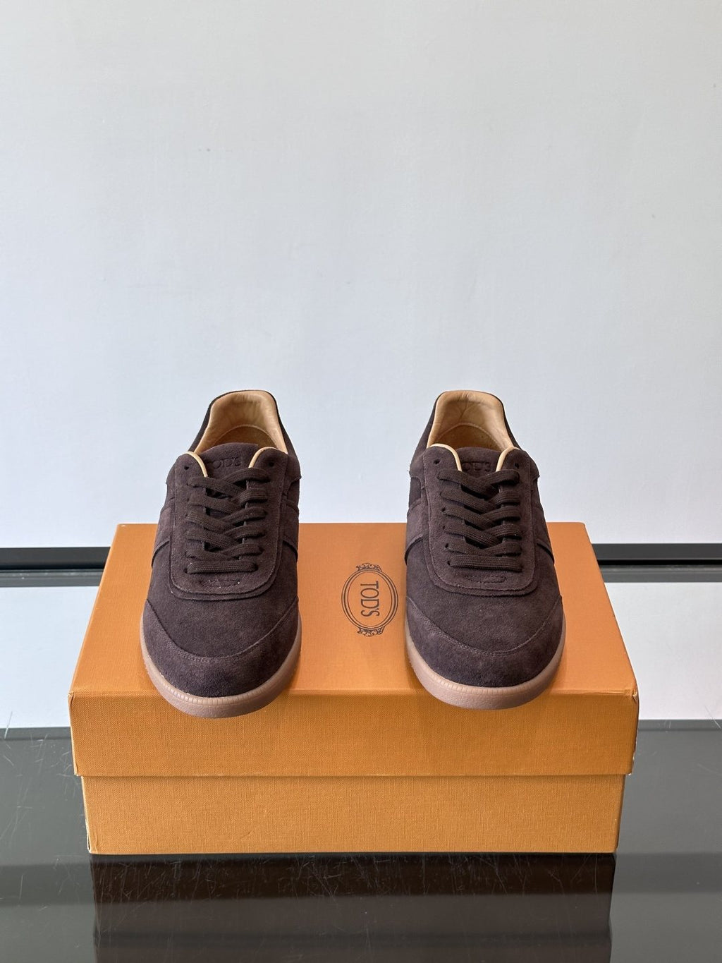 Tod's Men's Suede Low-Top Sneakers — front