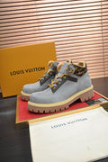 Louis Vuitton Lace-Up Lug-Sole High-Top Boots — hero