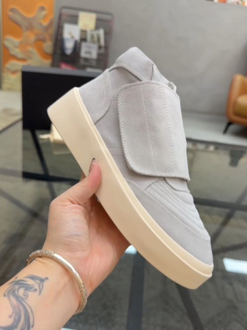 Fear of God Strap High-Top Sneakers — side
