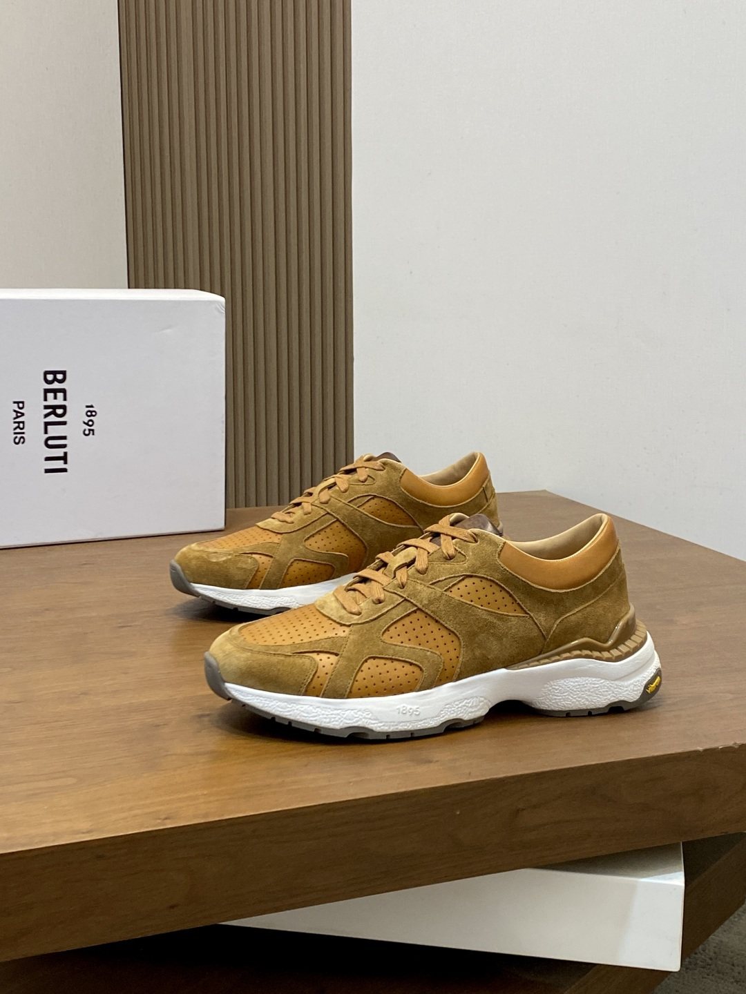 Berluti Sport Track Low-Top Sneakers — front
