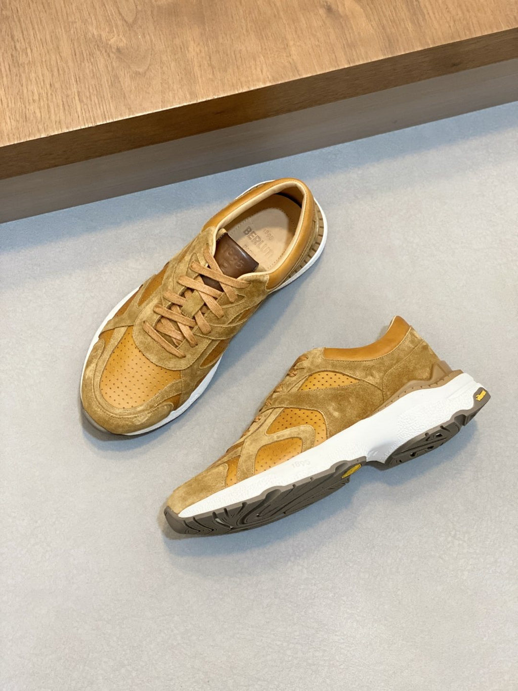 Berluti Sport Track Low-Top Sneakers — front