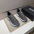 BOSS Patterned Slip-On-Style Sneakers — hero