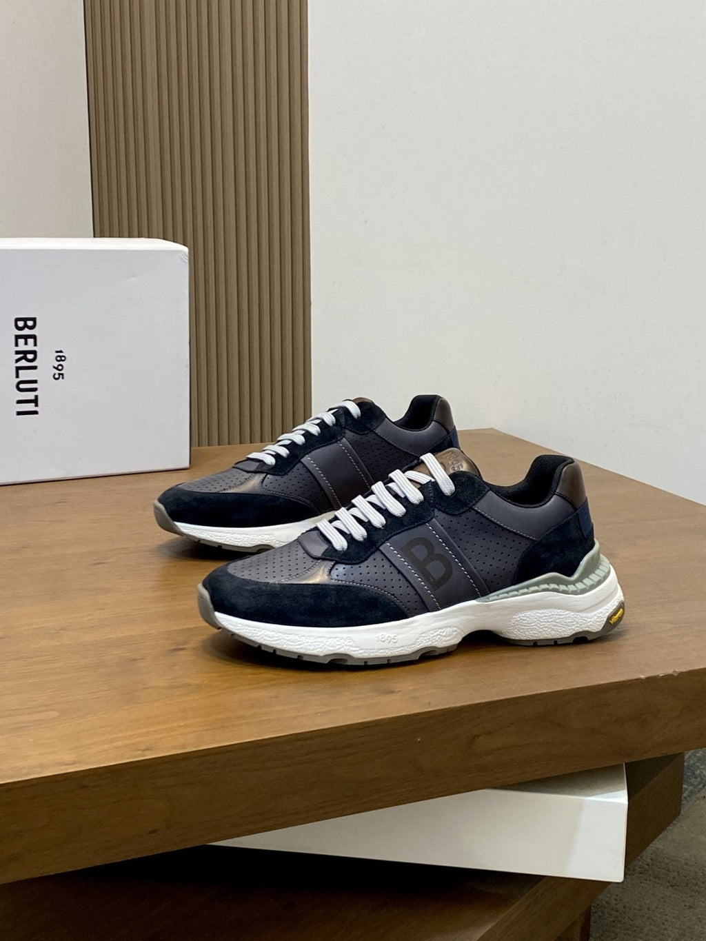 Berluti Sport Track Low-Top Sneakers — front