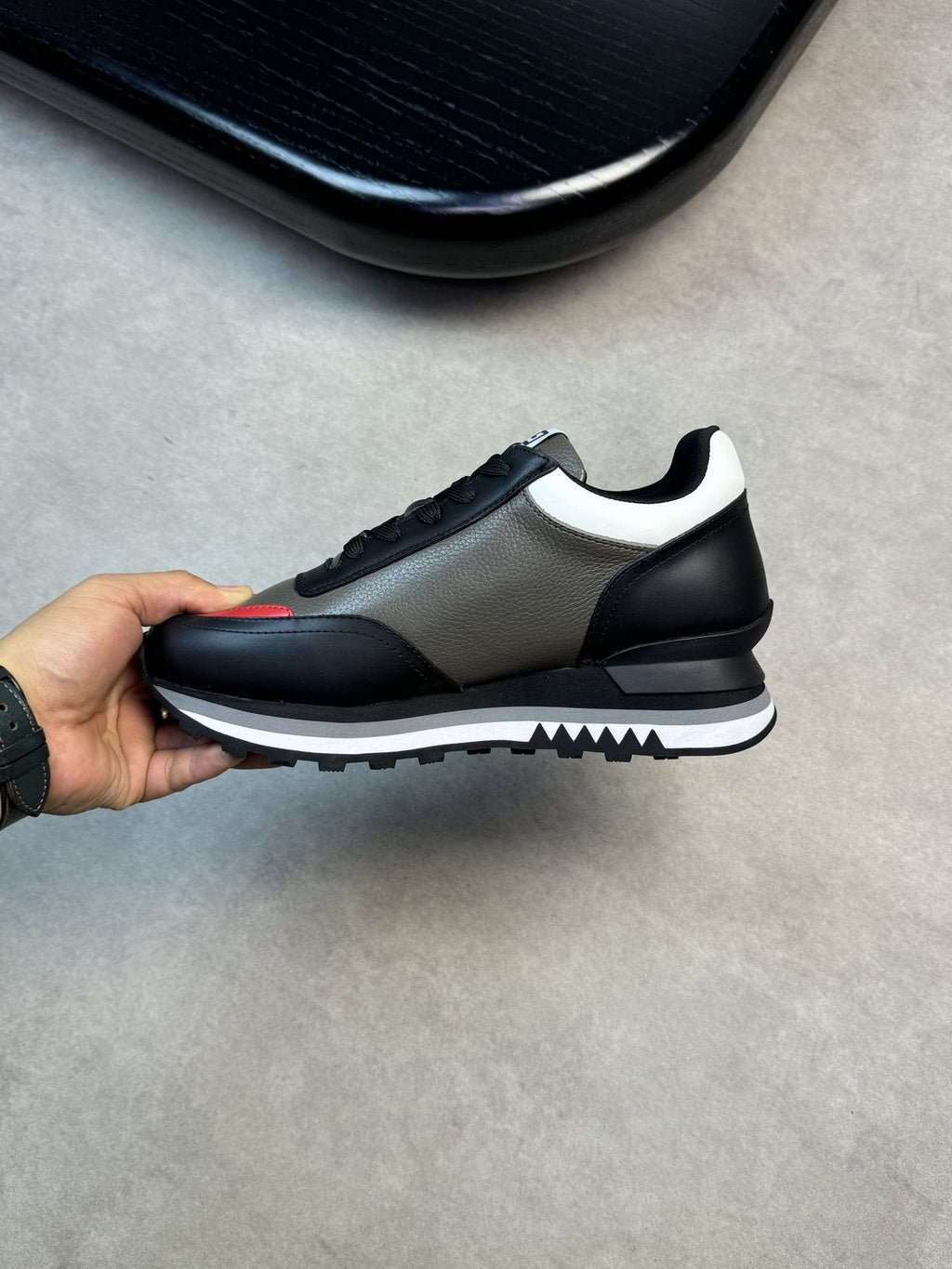 Givenchy Paneled Low-Top Sneakers — side