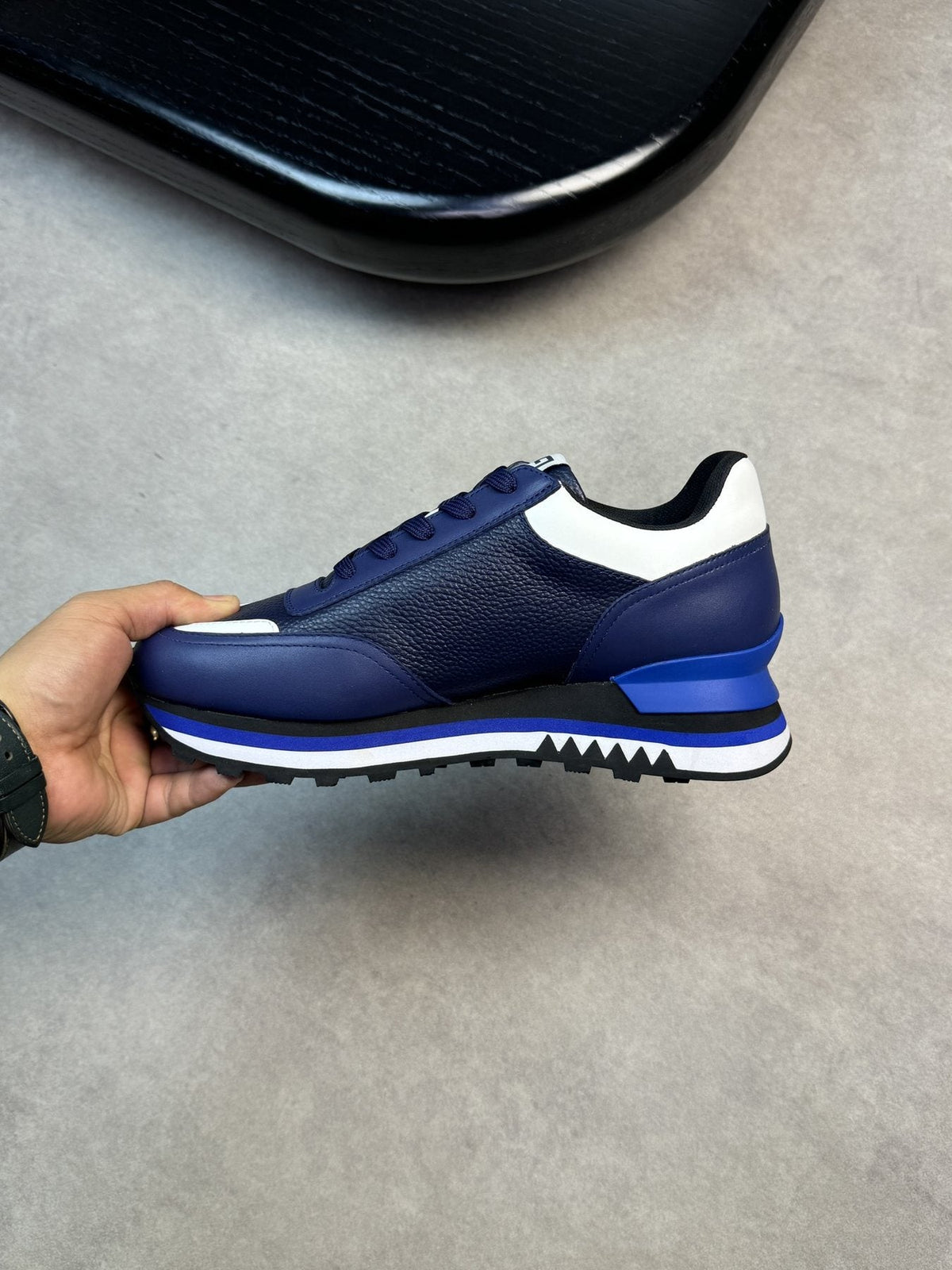 Givenchy Paneled Low-Top Sneakers — model