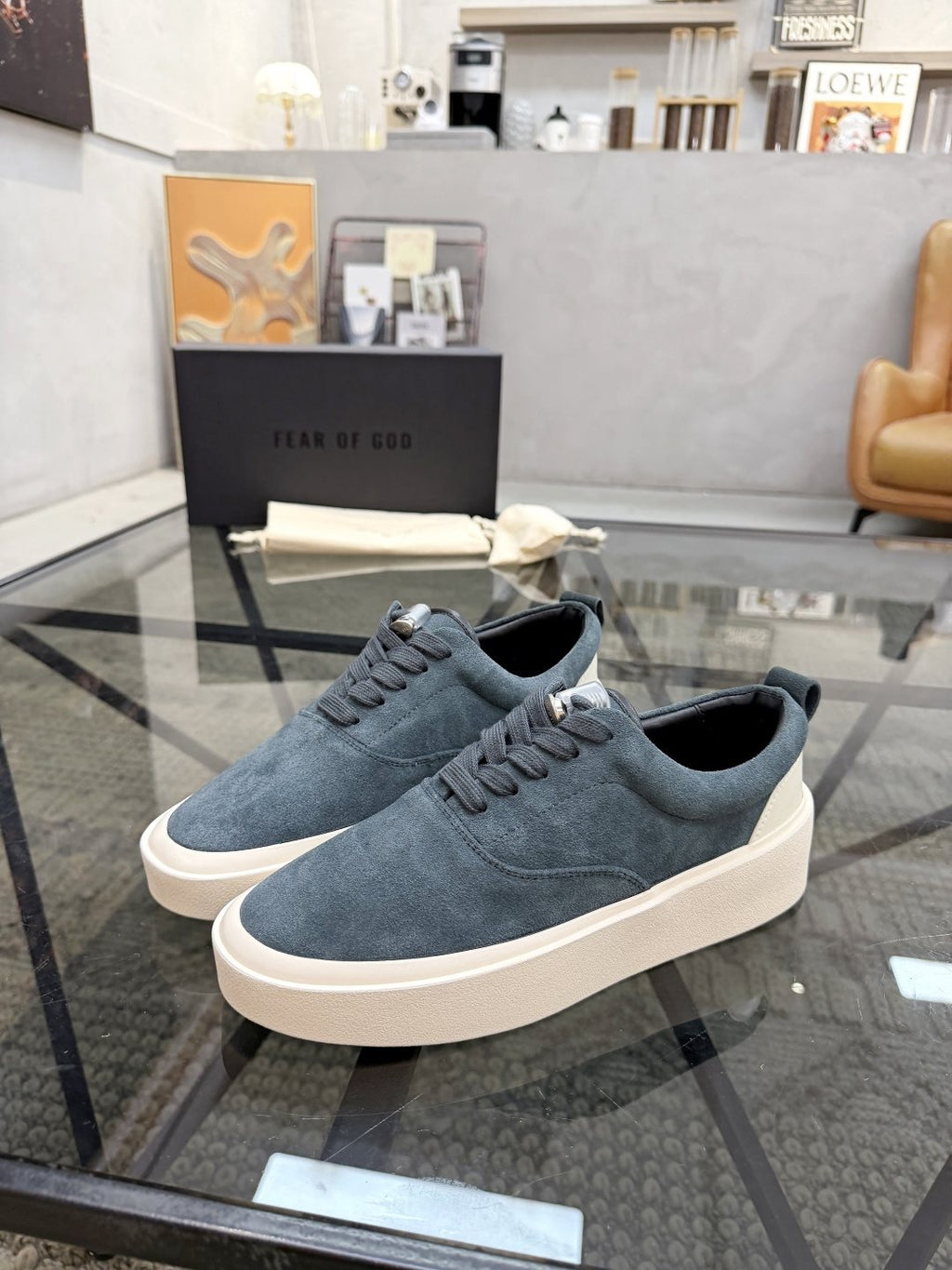 Fear of God Thick-Sole Low-Top Sneakers — front